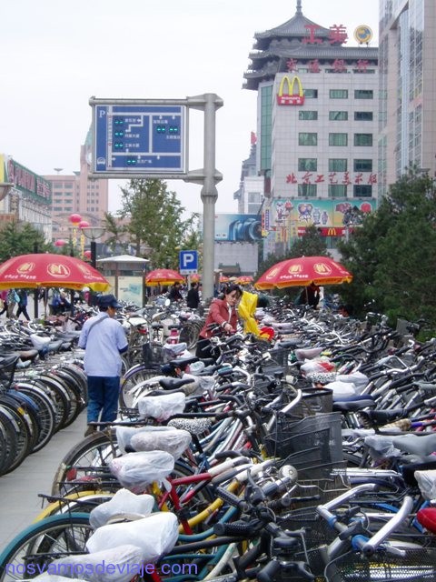 aparcamiento en Pekin