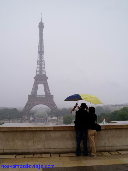 Paris bajo la lluvia