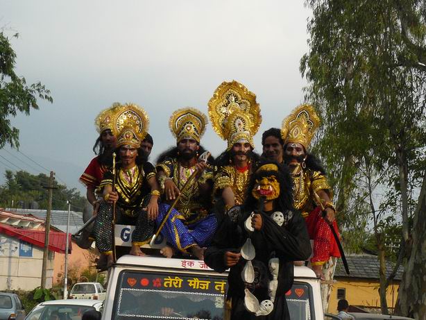 Enésimo festival hindú, Daramsala