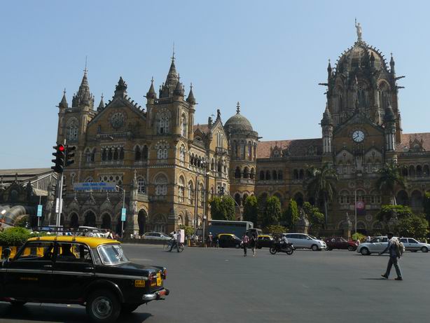 Estación de Victoria en Mumbai