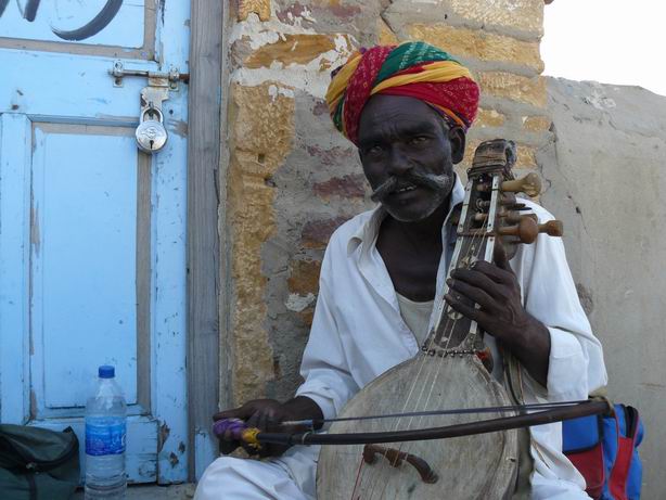 Músico de Rajasthan