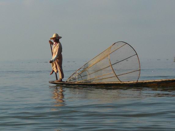 Pescador intha en Inle