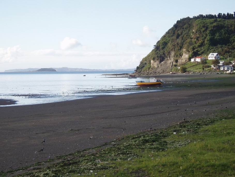 Playa de Achau, Chiloé