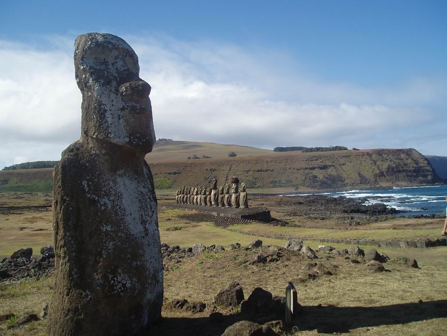 Moai, Isla de Pascua