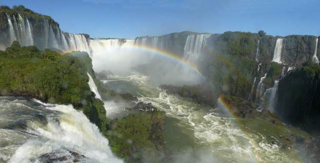 Cataratas de Iguazu desde Brasil
