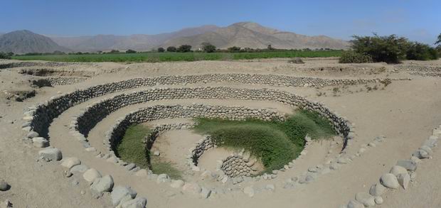 Acueducto Cantalloc en Nazca
