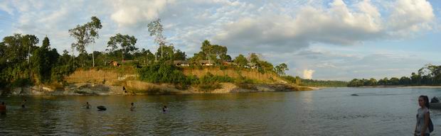 Puerto Misahuali en el río Napo