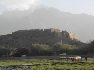 Vista del fuerte en Tashkurgan